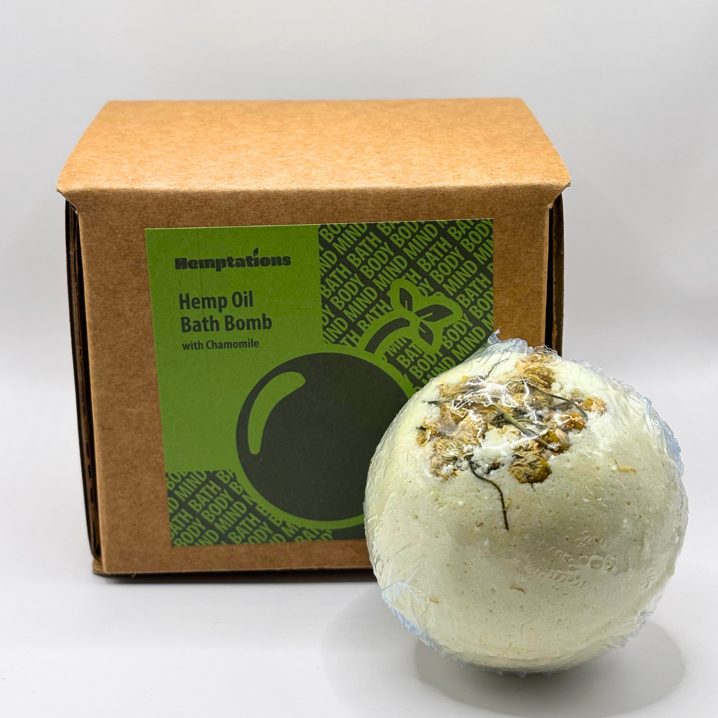 Chamomile + Hemp Bath Bomb