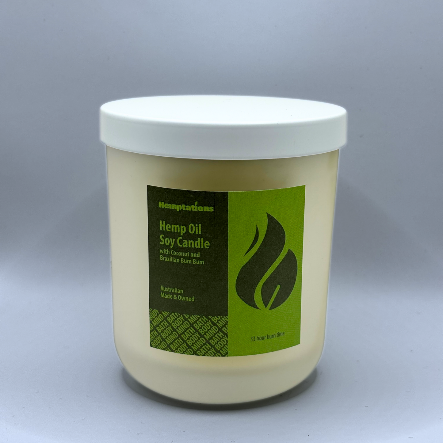 Bum Bum - Hemp Candle