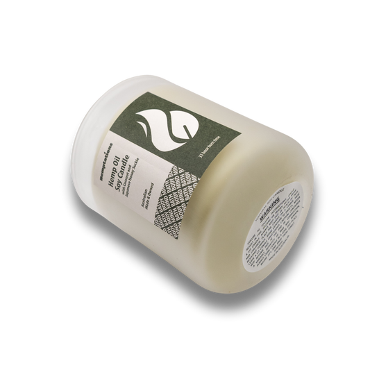 Honeysuckle - Hemp candle